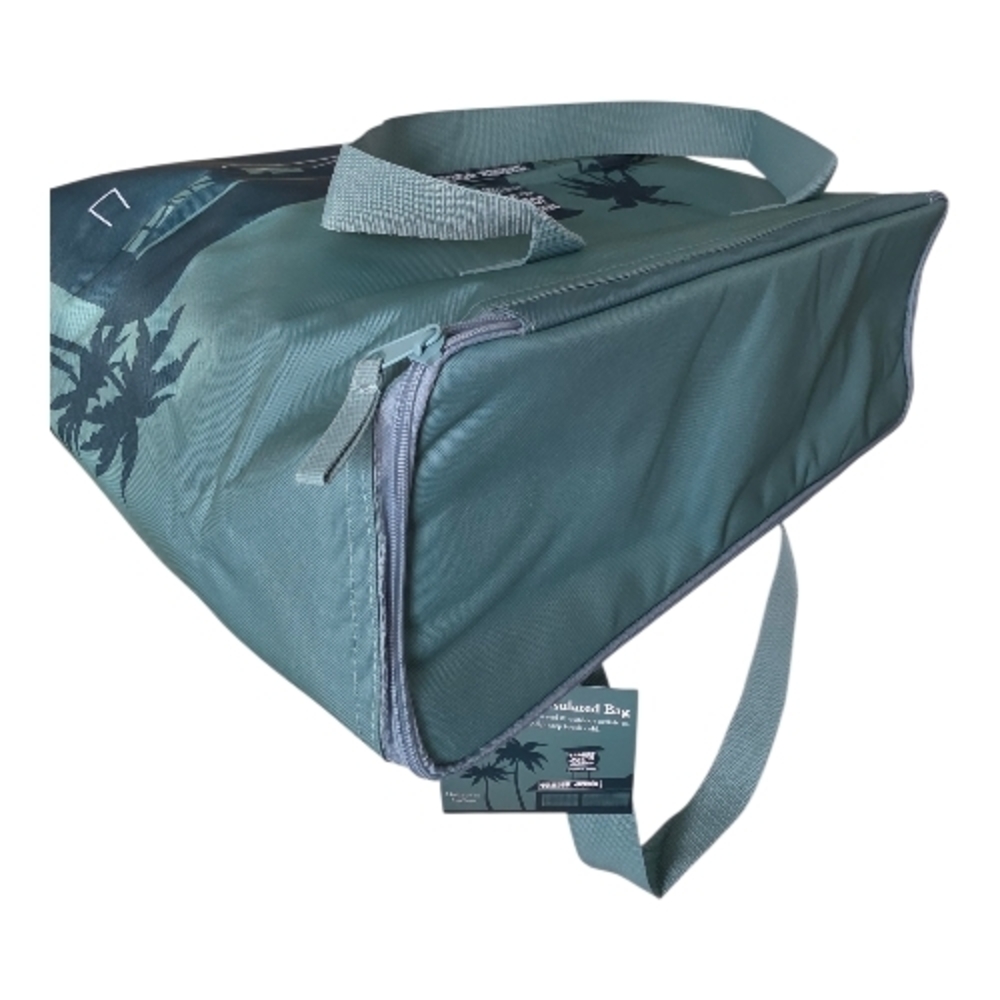 TRADER JOE'S Dusty Blue Insulated Bag - Picture 3 of 4